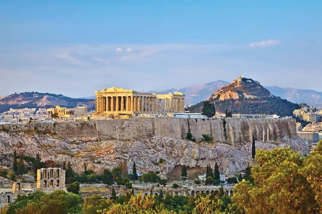 Spacious Beauty In Athens, 55M2, Metro 7' ภายนอก รูปภาพ